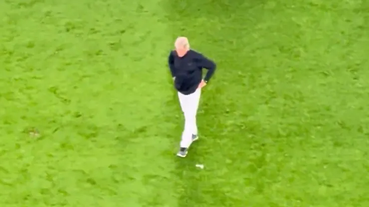 Manuel Pellegrini tuvo un íntimo festejo en el Betis.