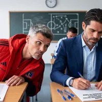La felicidad de Borghi de que Ortiz le copie a Gago en Colo Colo
