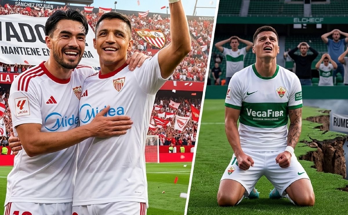 Sevilla y Elche salvándose del descenso: la calculadora de Alexis, Suazo y Cepeda en España