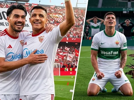 Sevilla y Elche salvándose del descenso: la calculadora de Alexis, Suazo y Cepeda