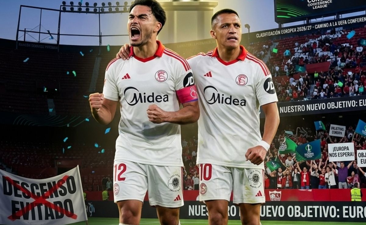 Sevilla a Conference League: Alexis y Suazo pasan de salvarse del descenso a soñar con copas