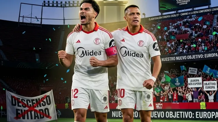 Alexis Sánchez y Gabriel Suazo pueden meter al Sevilla en una copa europea.