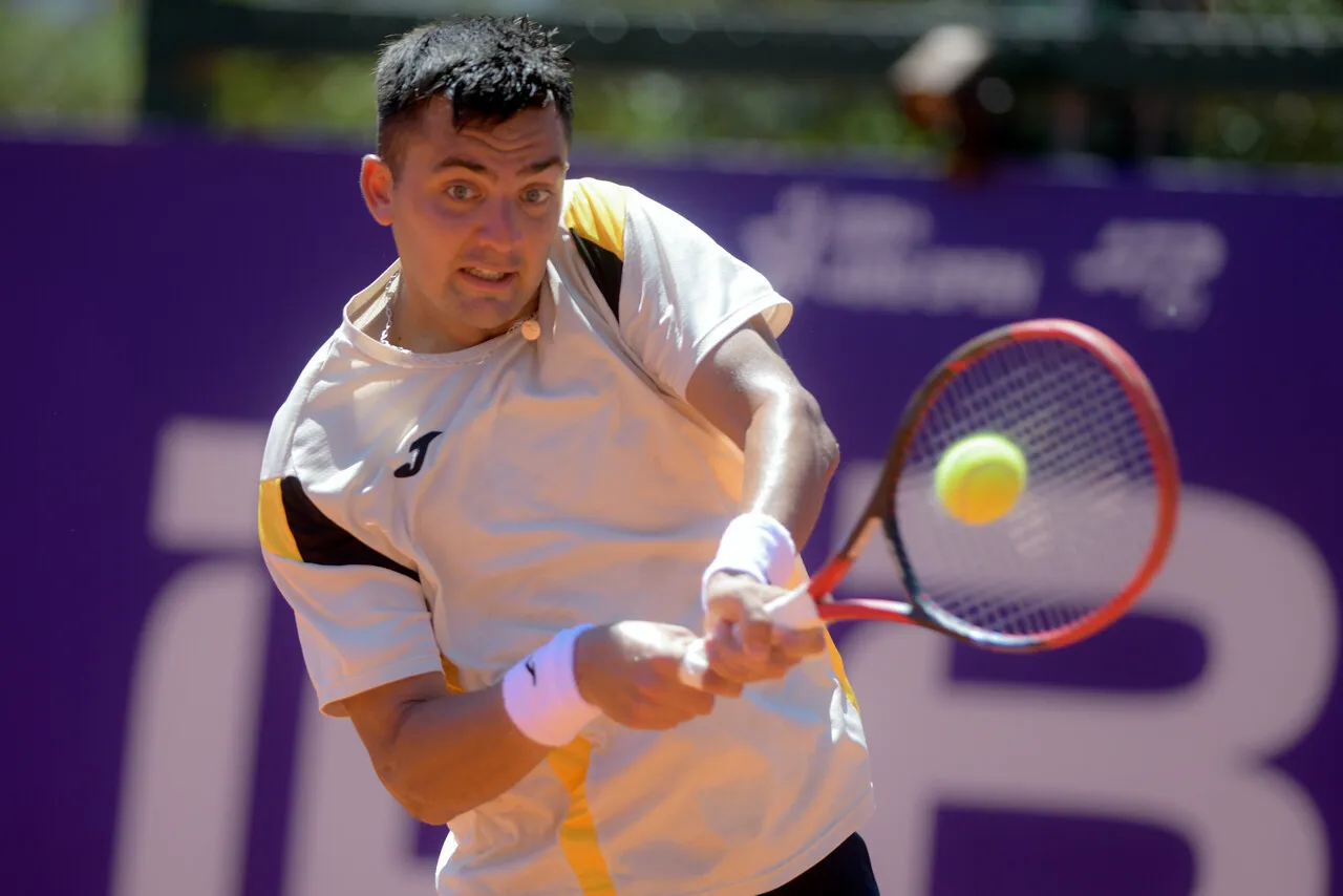 Tomás Barrios perdió en Oeiras. Foto: Photosport