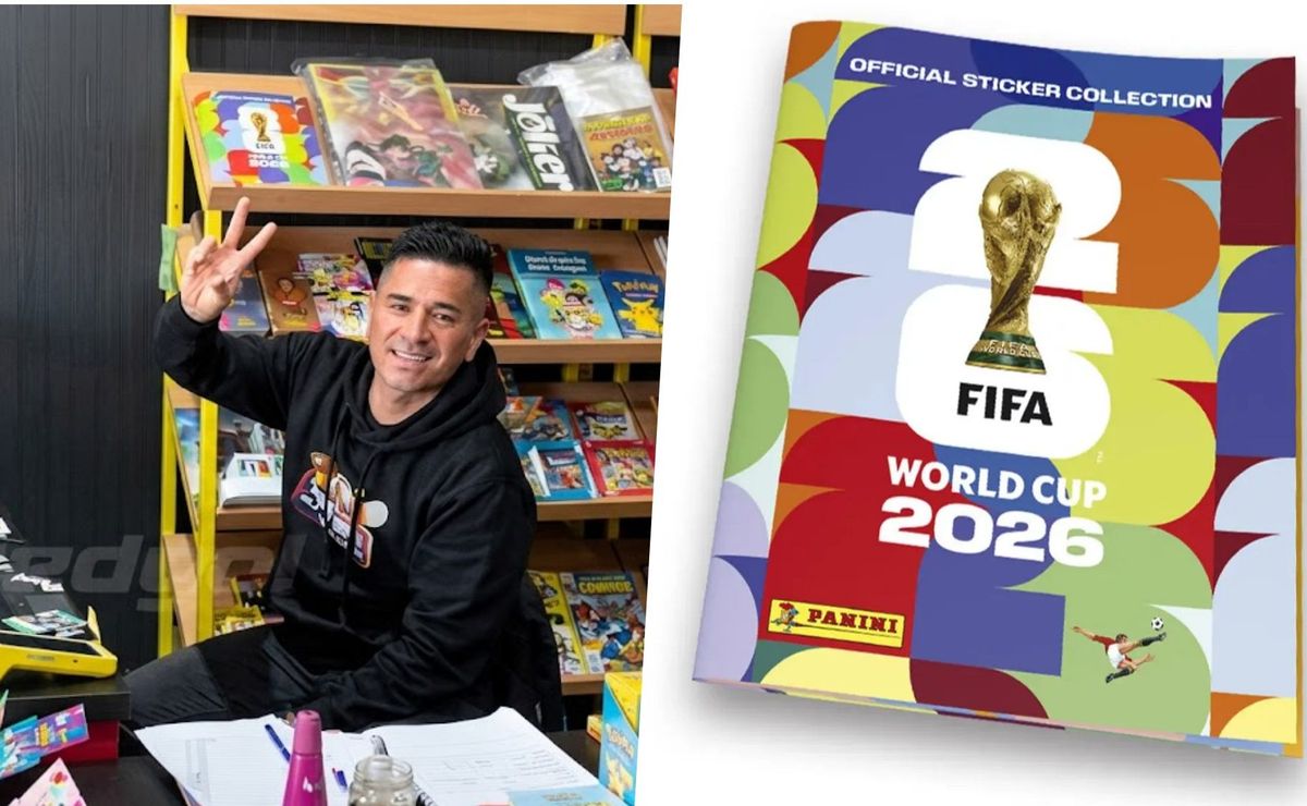 “Si no encuentran láminas, vengan a mi tienda”: la invitación de Kike Acuña a los fanáticos del álbum del Mundial