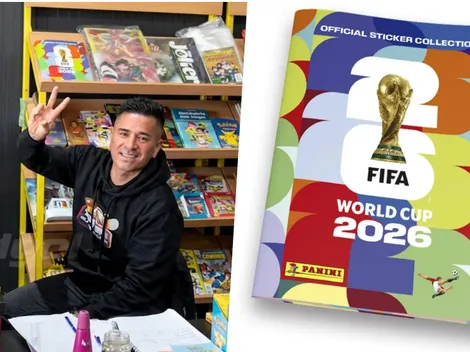 Kike Acuña vende láminas del Mundial: "Vengan a mi tienda"