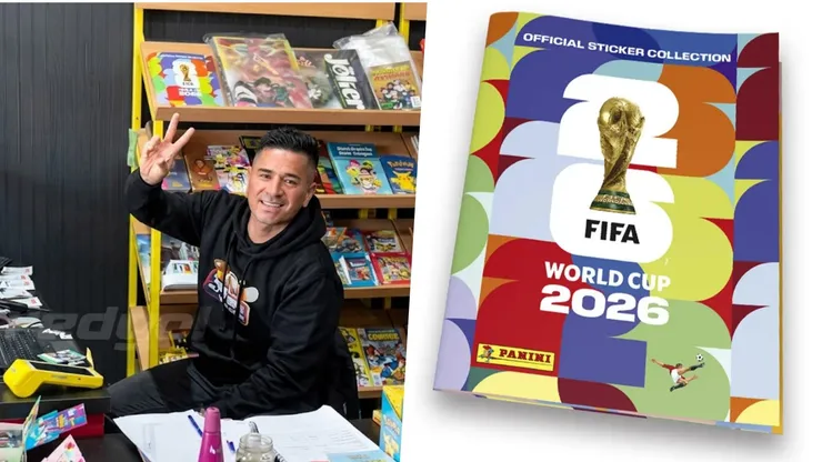 Kike Acuña está al frente de la tienda Panini en Pirque