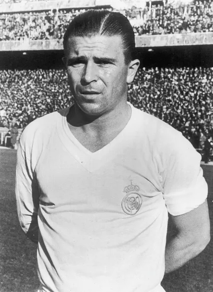 Ferenc Puskas en el Real Madrid de 1959. (Central Press/Hulton Archive/Getty Images)