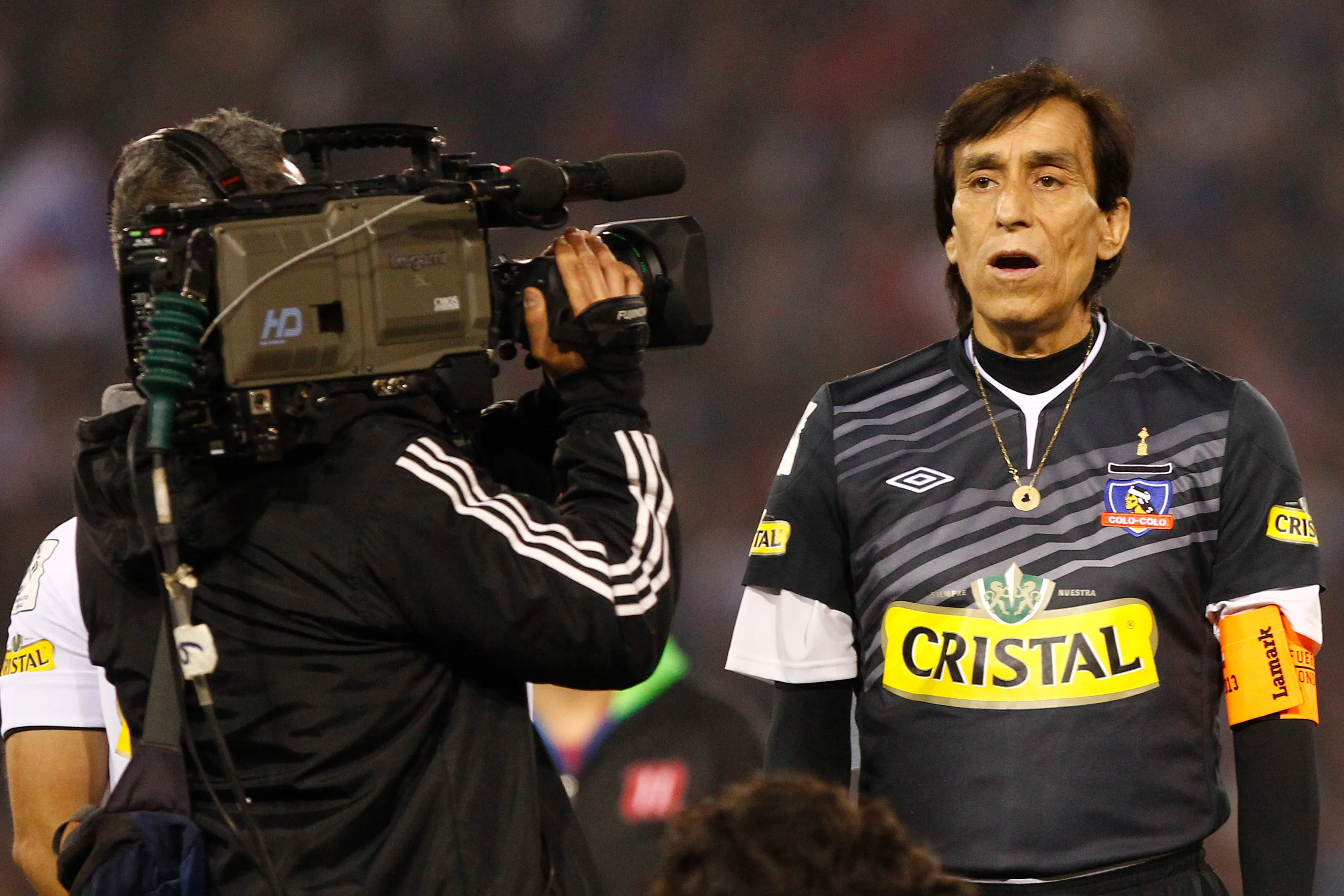 El Cóndor Rojas todavía queda maravillado al recordar la excelsa pegada de Puskas. (Marcelo Hernandez/Photosport).