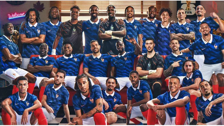 Con esta imagen Francia oficializó su lista para el Mundial 2026.