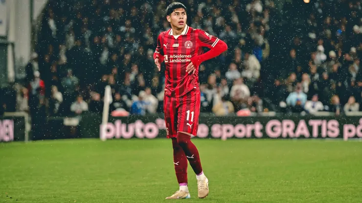 Darío Osorio ya completa su tercera temporada con Midtjylland.