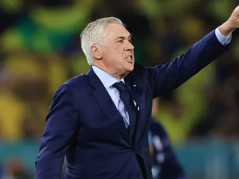 Renovó contrato: Ancelotti seguirá enfrentando a Chile con Brasil