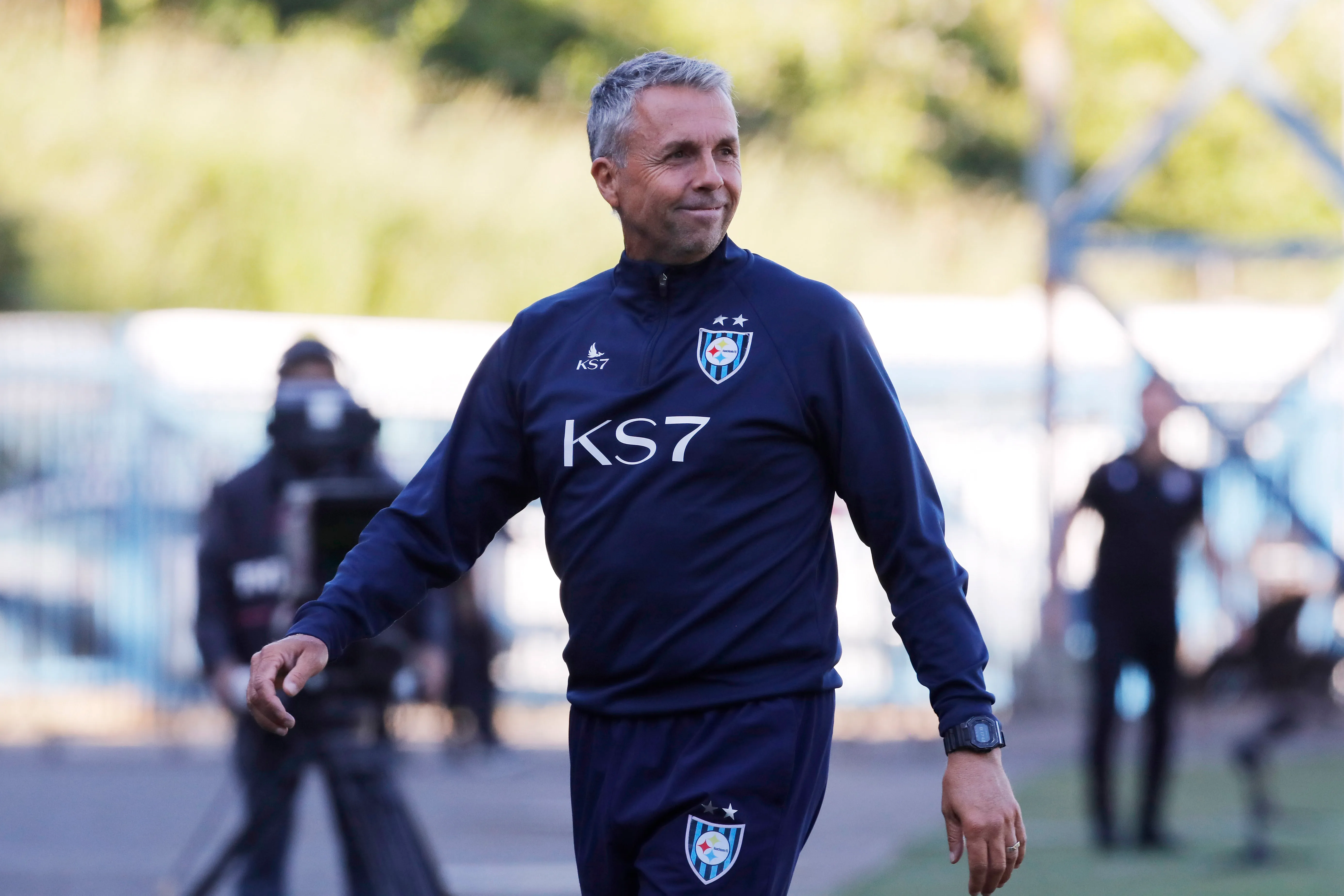 Gustavo Álvarez llegó el 2024 a la U, desde Huachipato /Photosport