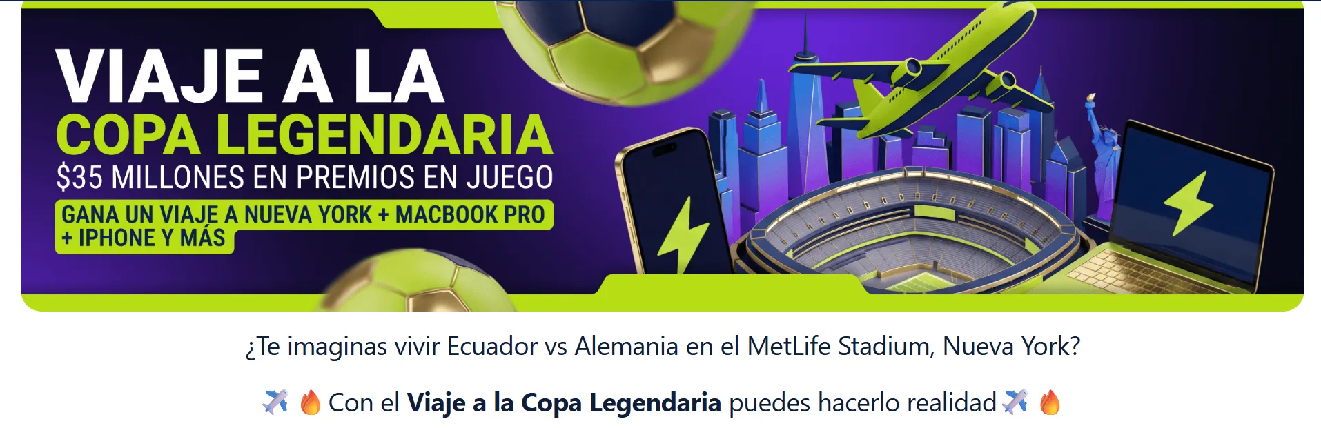 Captura realizada desde la web de Jugabet