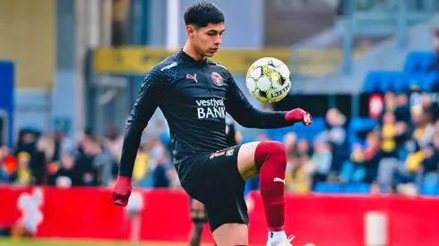 Darío Osorio campeón con Midtjylland en Copa de Dinamarca.