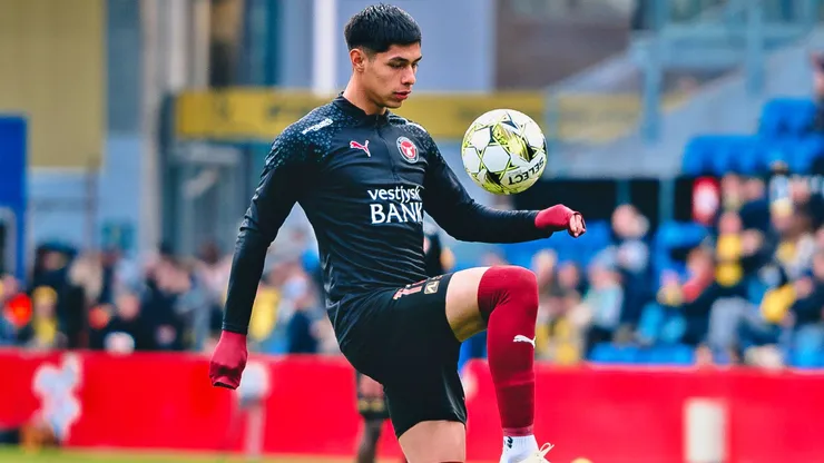 Darío Osorio campeón con Midtjylland en Copa de Dinamarca.