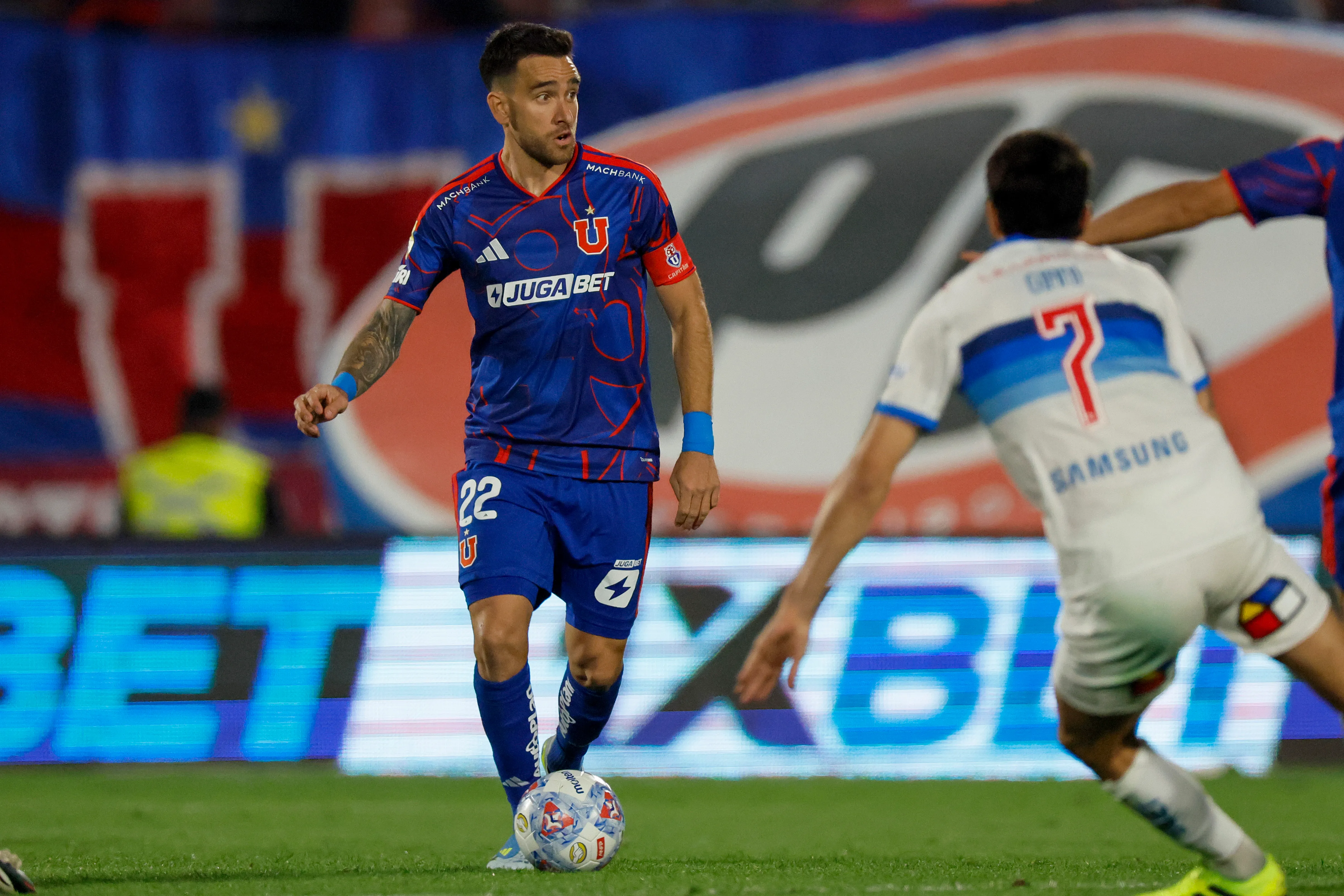 Matías Zaldivia es actualmente uno de los capitanes de Universidad de Chile. | Foto: Photosport.