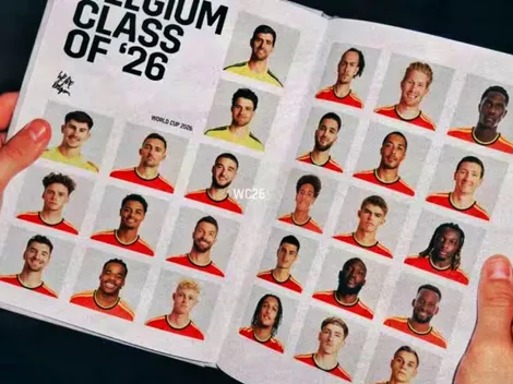 Bélgica hace oficial su nómina de 26 jugadores para el Mundial 2026