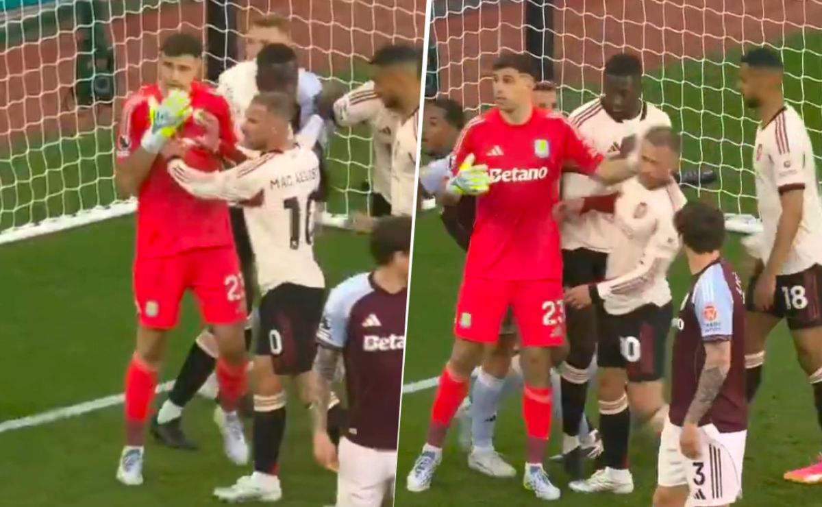 Dibu Martínez vs Mac Allister: El curioso cruce que protagonizaron en Premier League