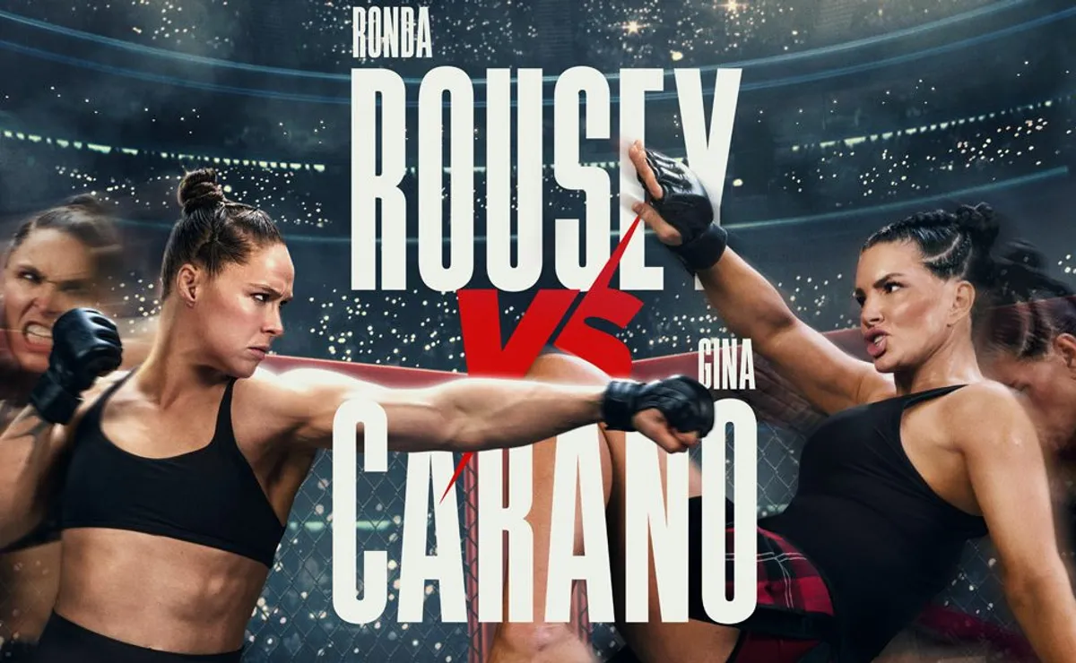 Ronda Rousey vs Gina Carano: Horario y transmisión en Chile