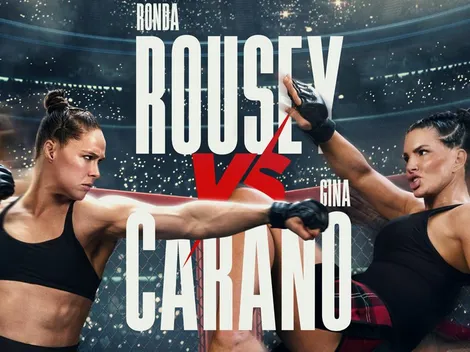 ¿Dónde y a qué hora ver Ronda Rousey vs. Gina Carano?