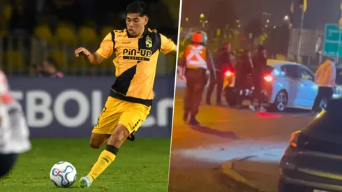 Francisco Salinas protagonizó accidente tras el duelo de Coquimbo ante Audax