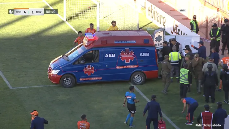 Un hincha de Cobreloa sufrió un grave accidente en Calama