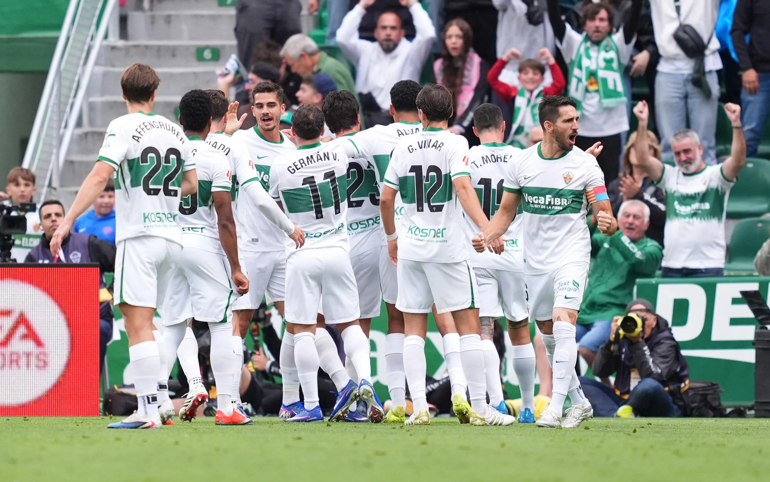 Elche ganó un partido vital ante Getafe. (Photo by Mateo Villalba Sanchez/Getty Images)