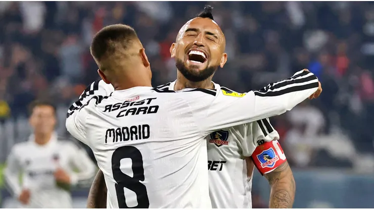 Vidal anotó un golazo en esta goleada del Cacique.