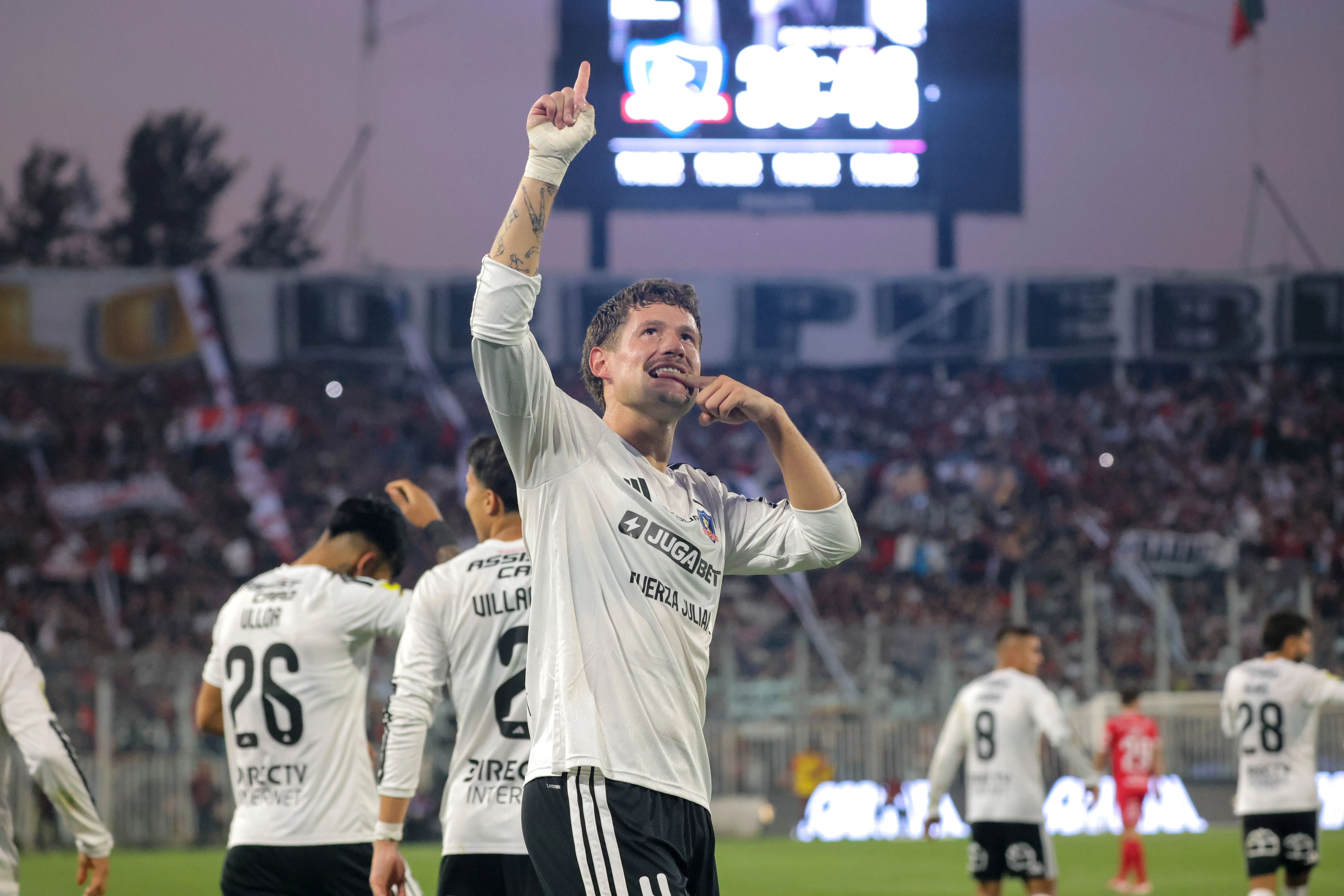Joaquín Sosa marcó un gol en Colo Colo ante Ñublense. Foto: Luis Quinteros/Photosport