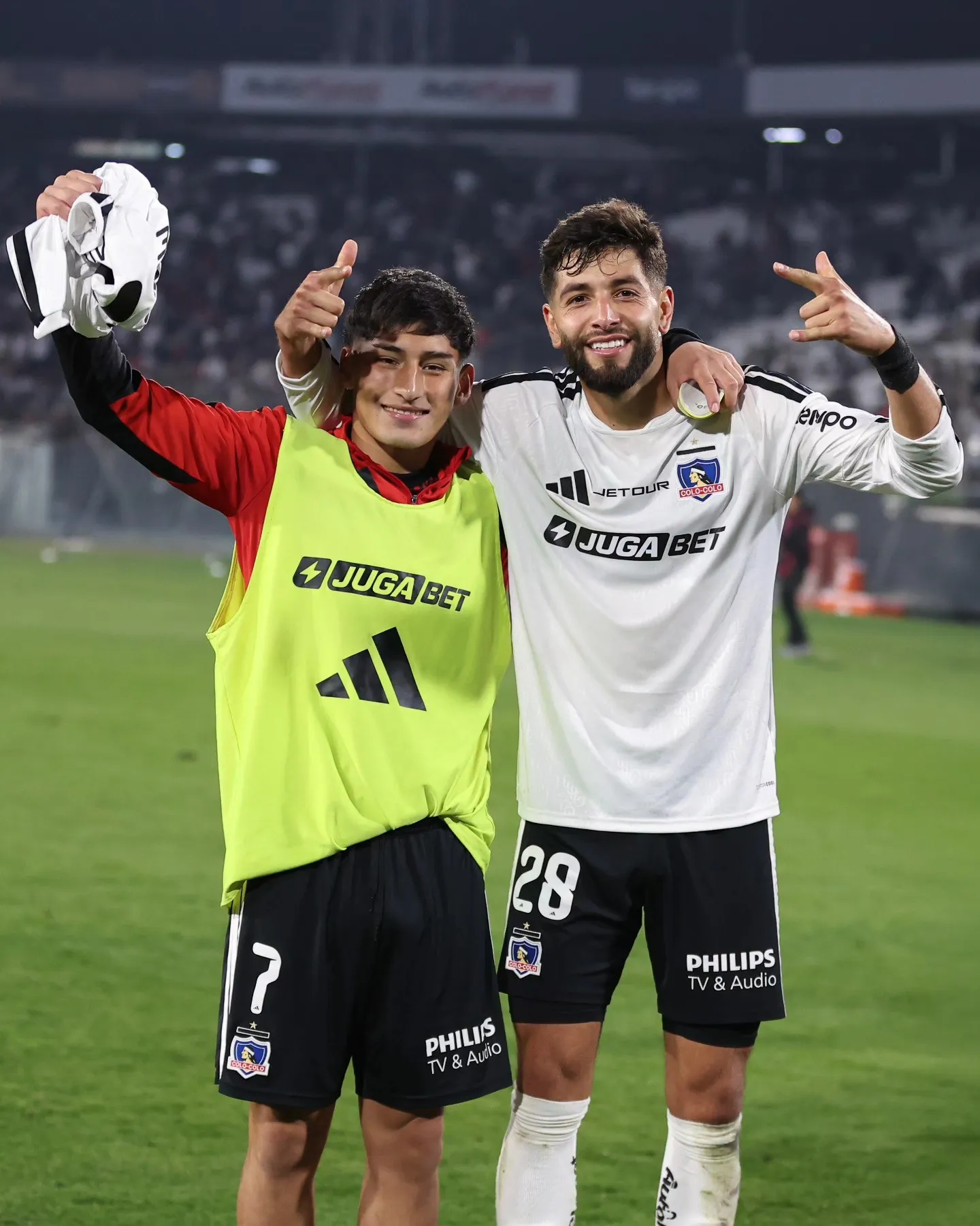 Jeyson Rojas terminó el partido ante Ñublense como capitán de Colo Colo