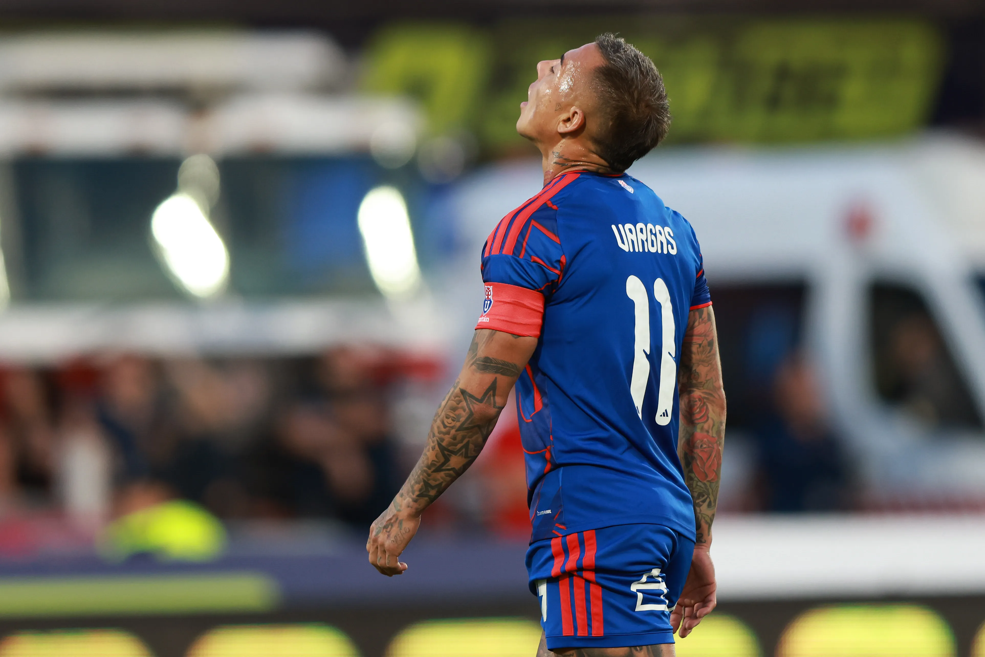 Vargas suma seis partidos sin anotar. Imagen: Photosport