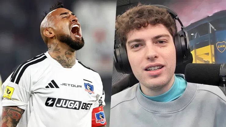 Vidal y su gran noche con Colo Colo.