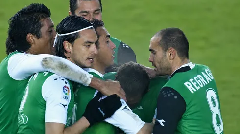 Pinigol militó en el cuadro cántabro junto a Walid Regragui, ex DT de Marruecos y a Ezequiel Garay, zaguero que fue al Real Madrid.