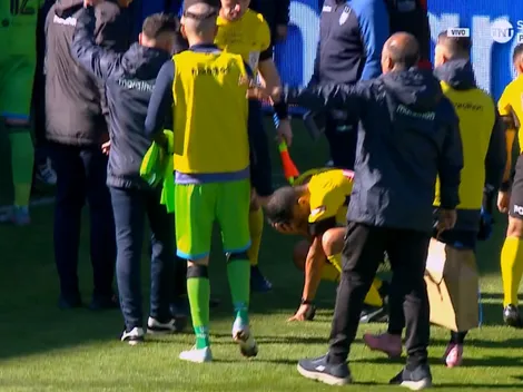 Árbitro denuncia agresión en el fútbol chileno: "En el ojo"