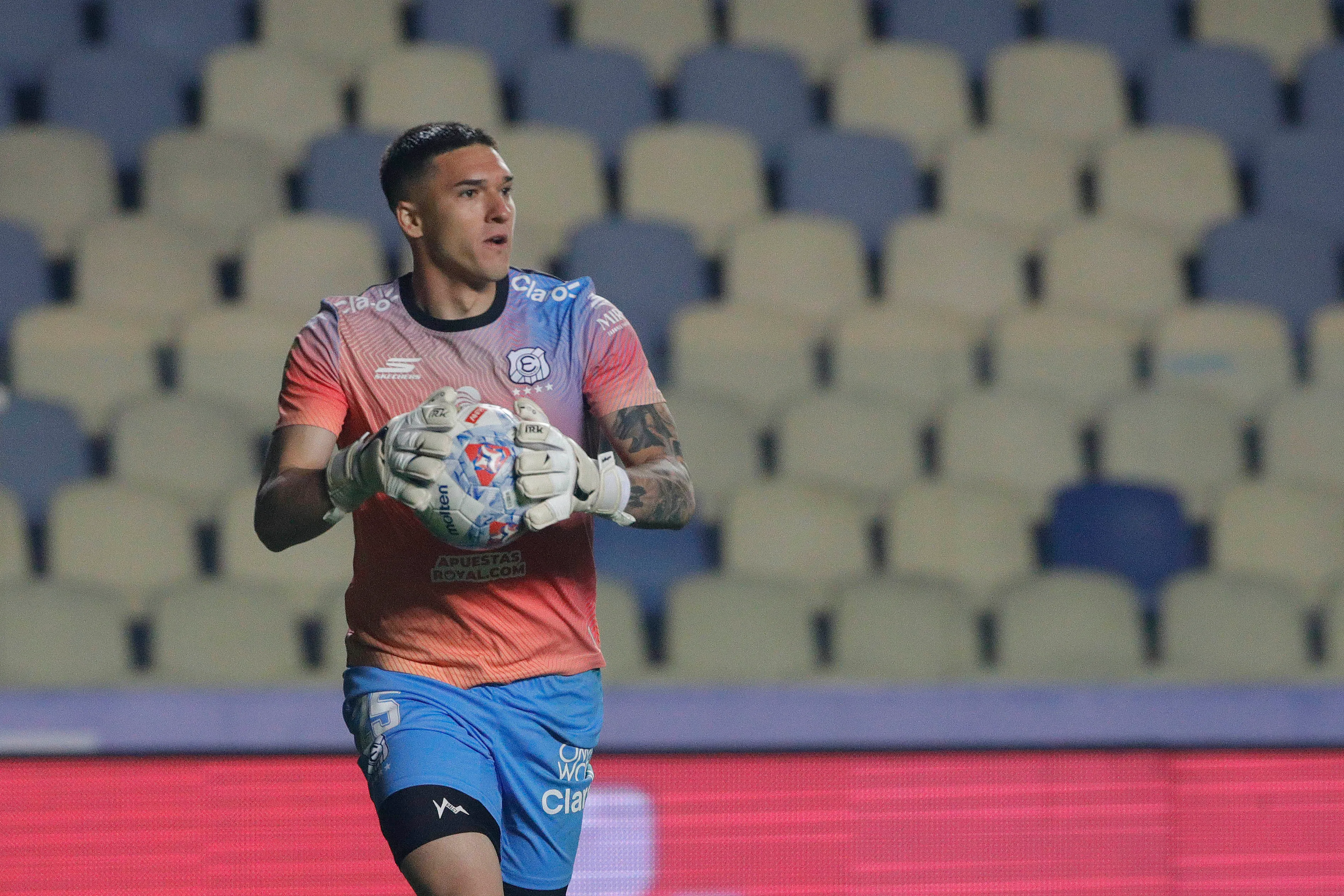 Kirkman tuvo un gran partido en Collao. (Marco Vázquez/Photosport).