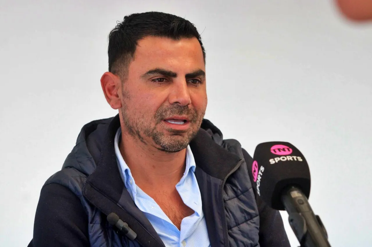 César Villegas, presidente de Deportes Limache (El Observador)