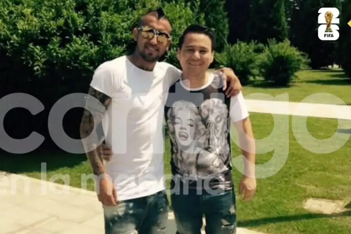 Arturo Vidal e Ignacio Rodríguez tienen una amistad de varios años. | Foto: Captura / Contigo en la Mañana.