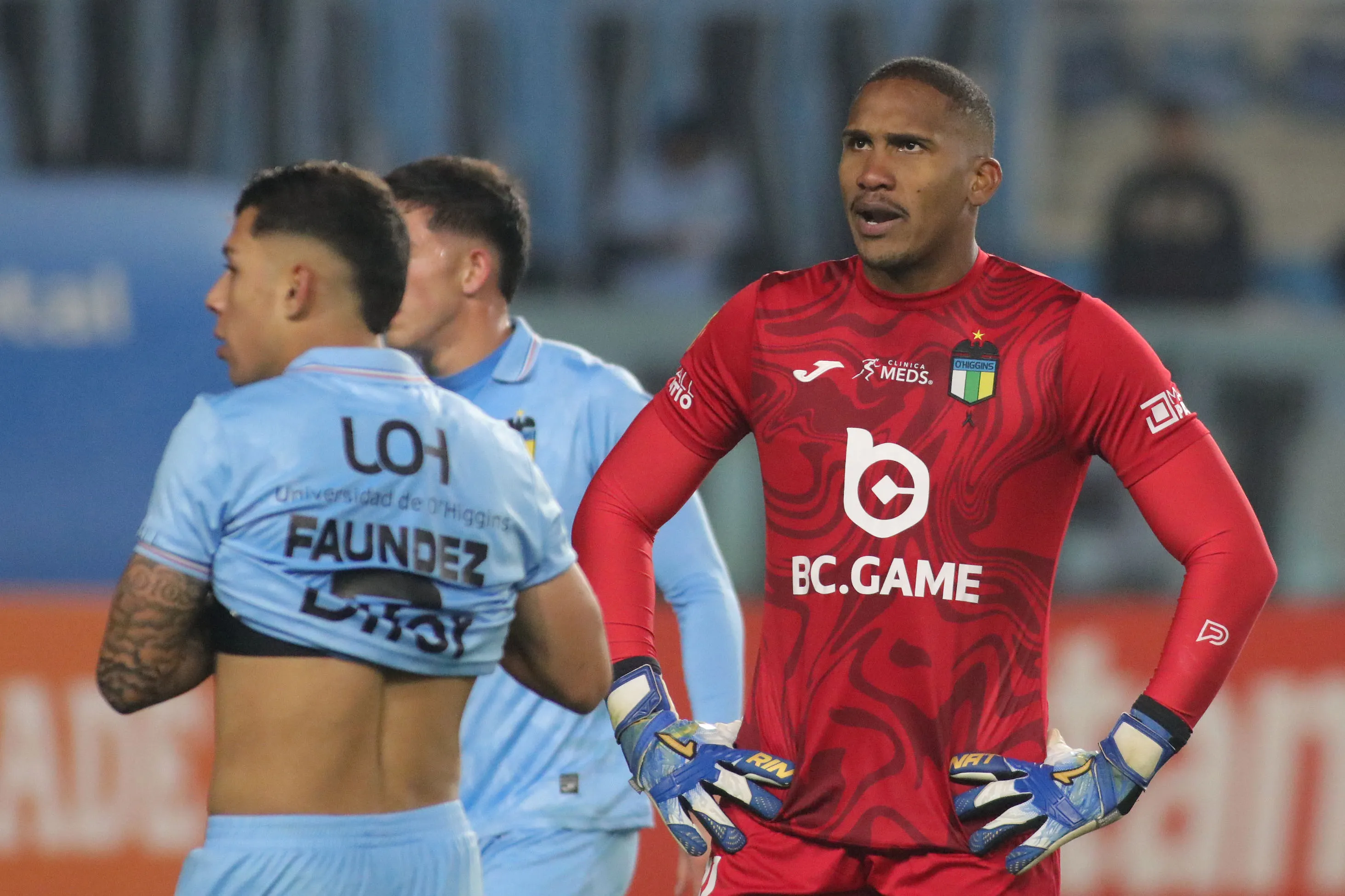 Omar Carabalí vive un gran momento en O’Higgins. Imagen: Photosport