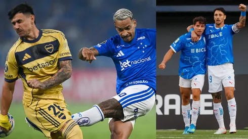 Los cruzados miran de cerca el partido de Boca y Cruzeiro.