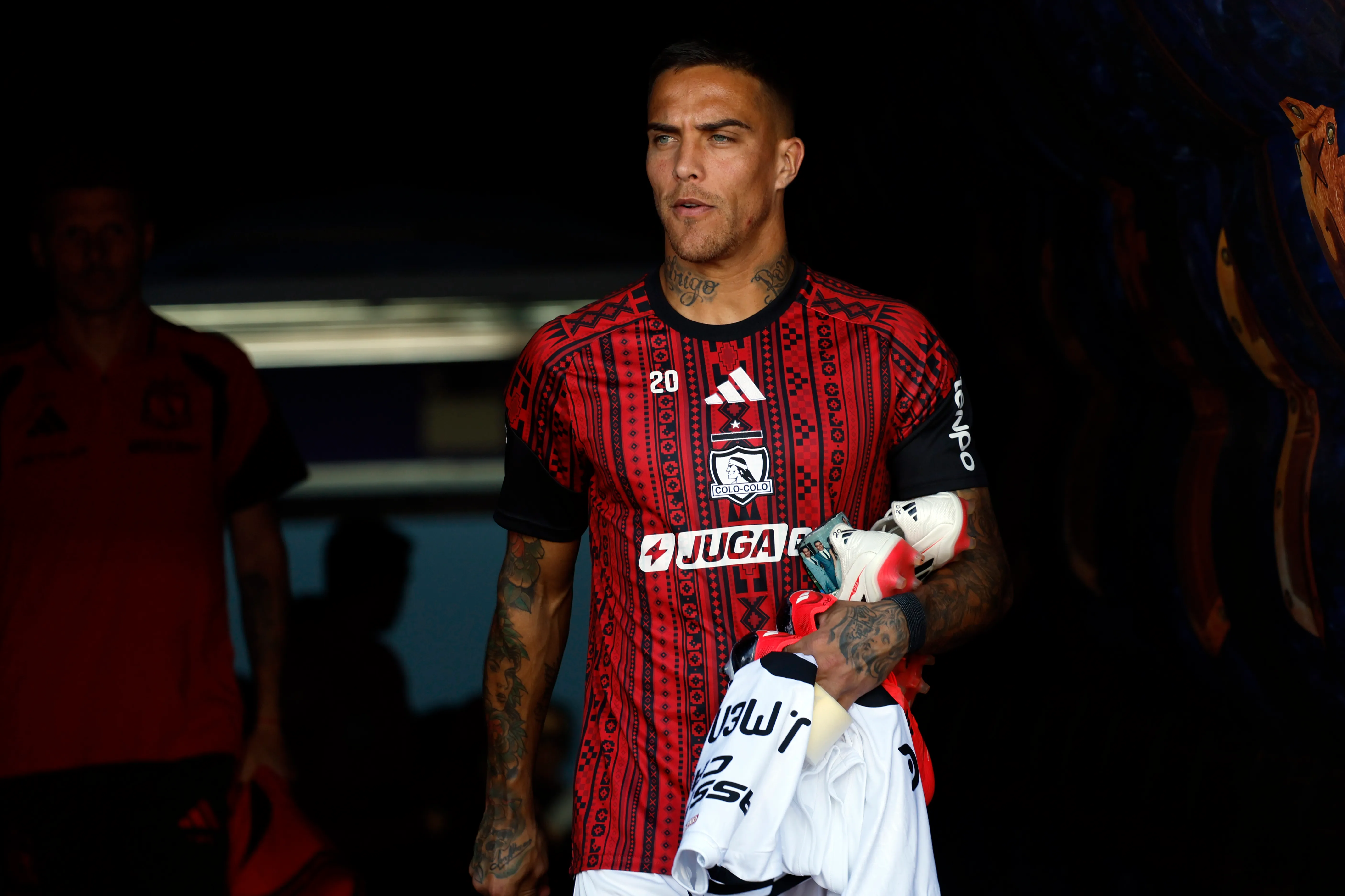 Javier Méndez es habitualmente suplente en Colo Colo. (Andres Pina/Photosport).