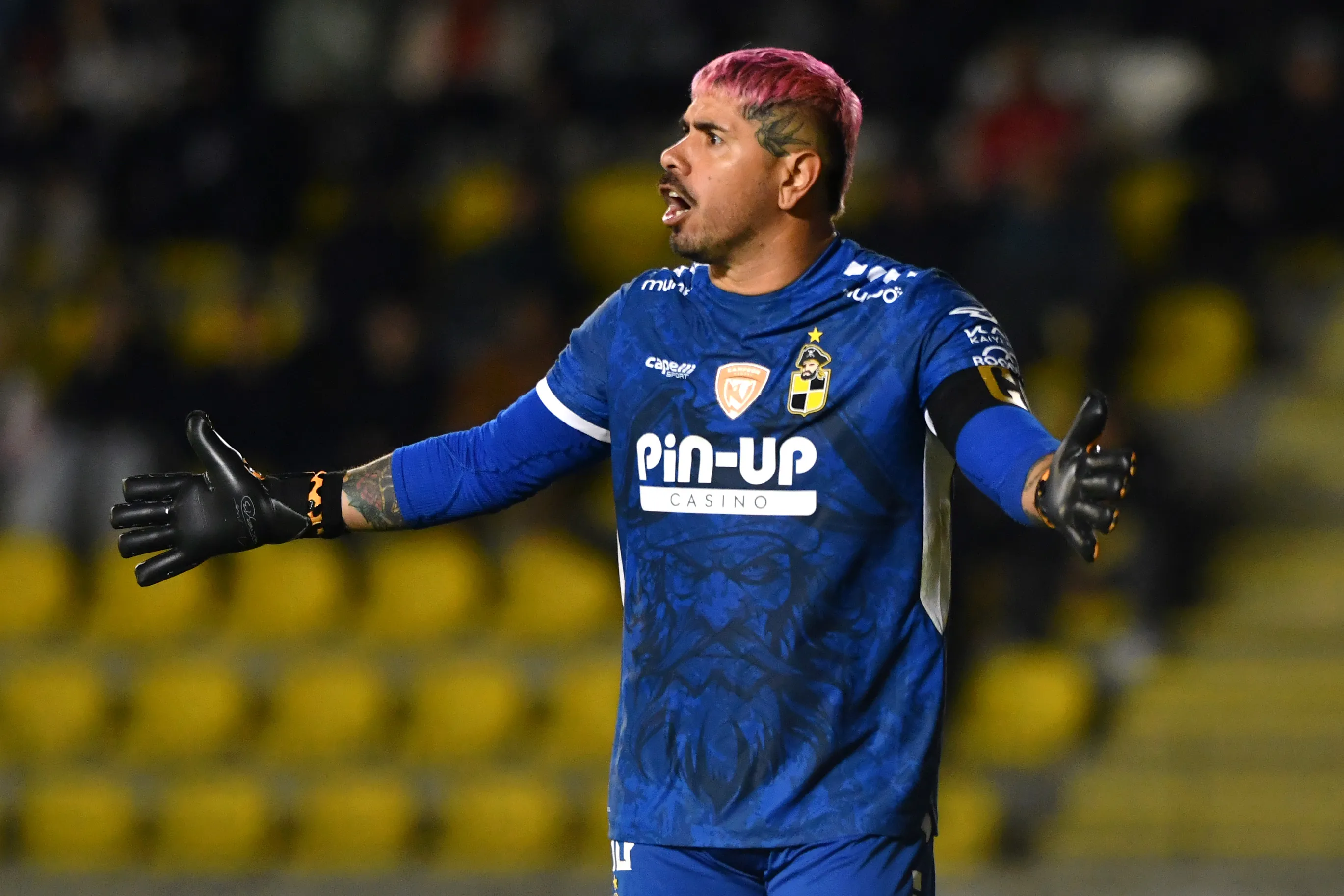 El Mono Sánchez apunta alto con el Pirata en la Libertadores. (Alejandro Pizarro Ubilla/Photosport).