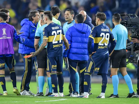 DT de Boca desata su furia contra el arbitraje en la Libertadores