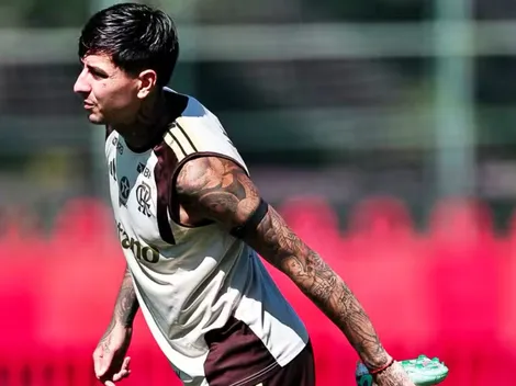 El duro golpe que recibe Erick Pulgar en Flamengo para su regreso