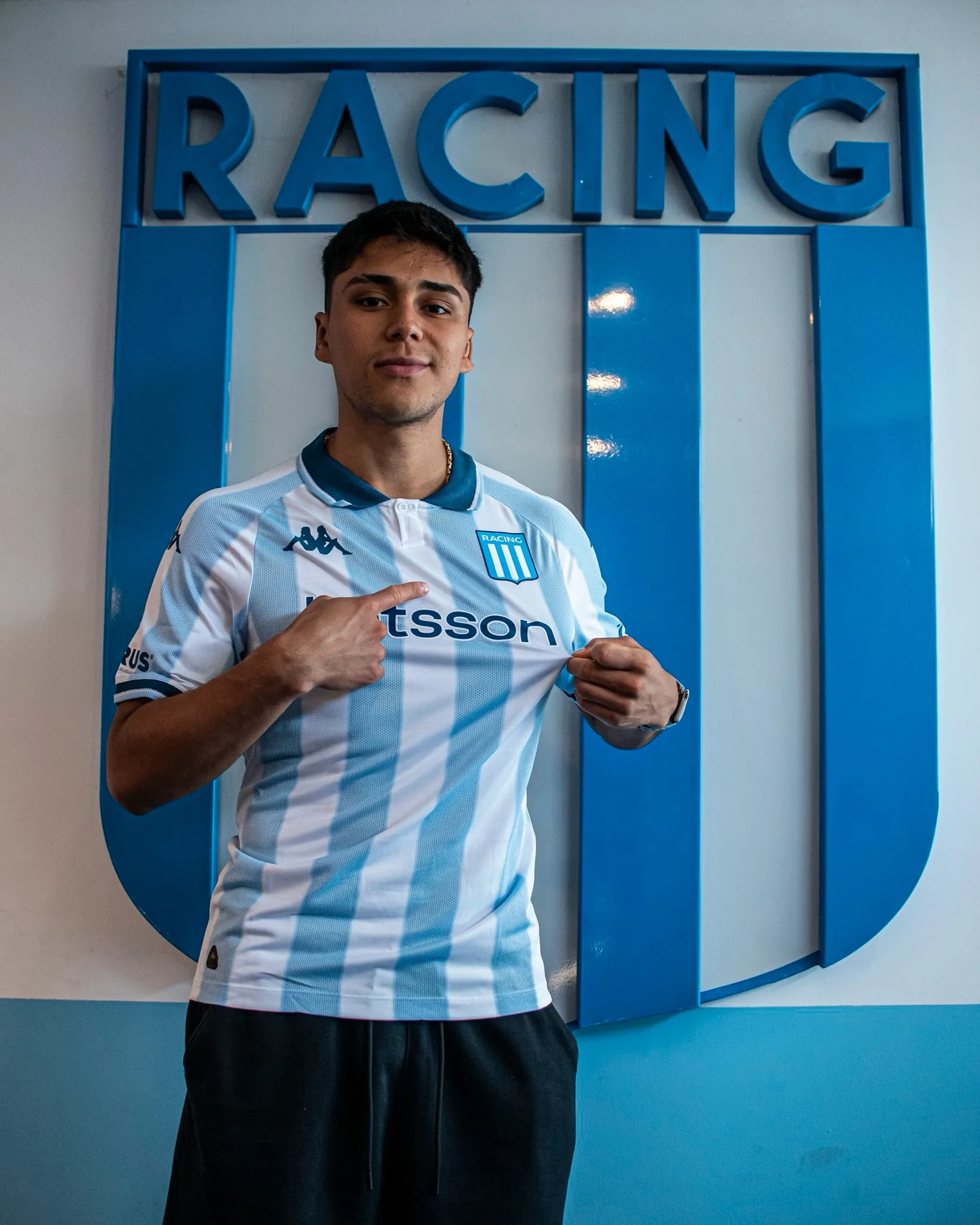 Damián Pizarro se irá de la Academia. Foto: Racing Club