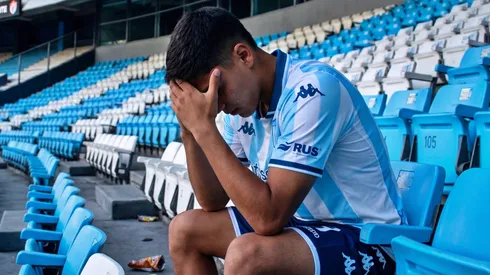 Damián Pizarro suma un nuevo fracaso en su joven carrera con la camiseta de Racing.