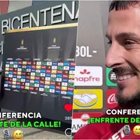 Vergüenza: Figura de Barcelona dio conferencia en la calle