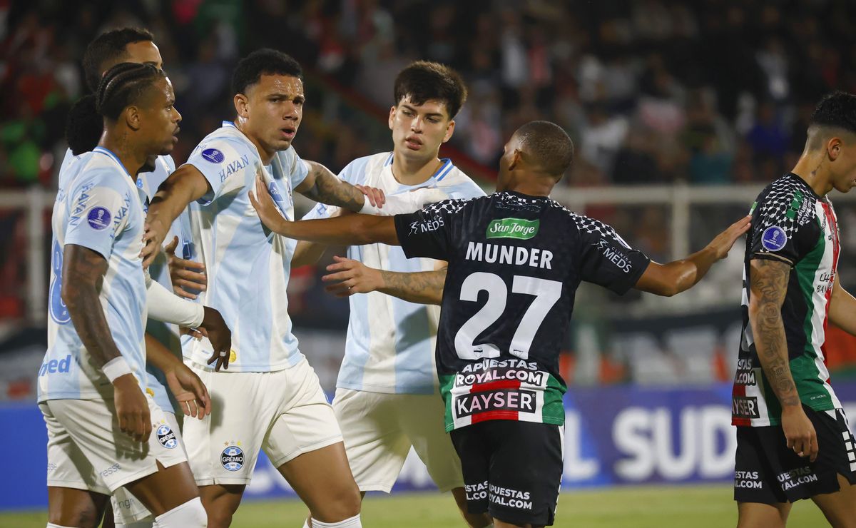 Gremio vs Palestino MINUTO A MINUTO: formaciones, horario y transmisión de la Sudamericana