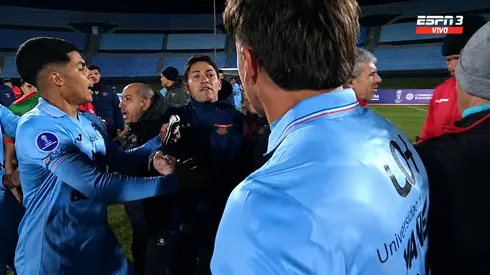 Bastián Yáñez se llevó un reproche por algo que no hizo.