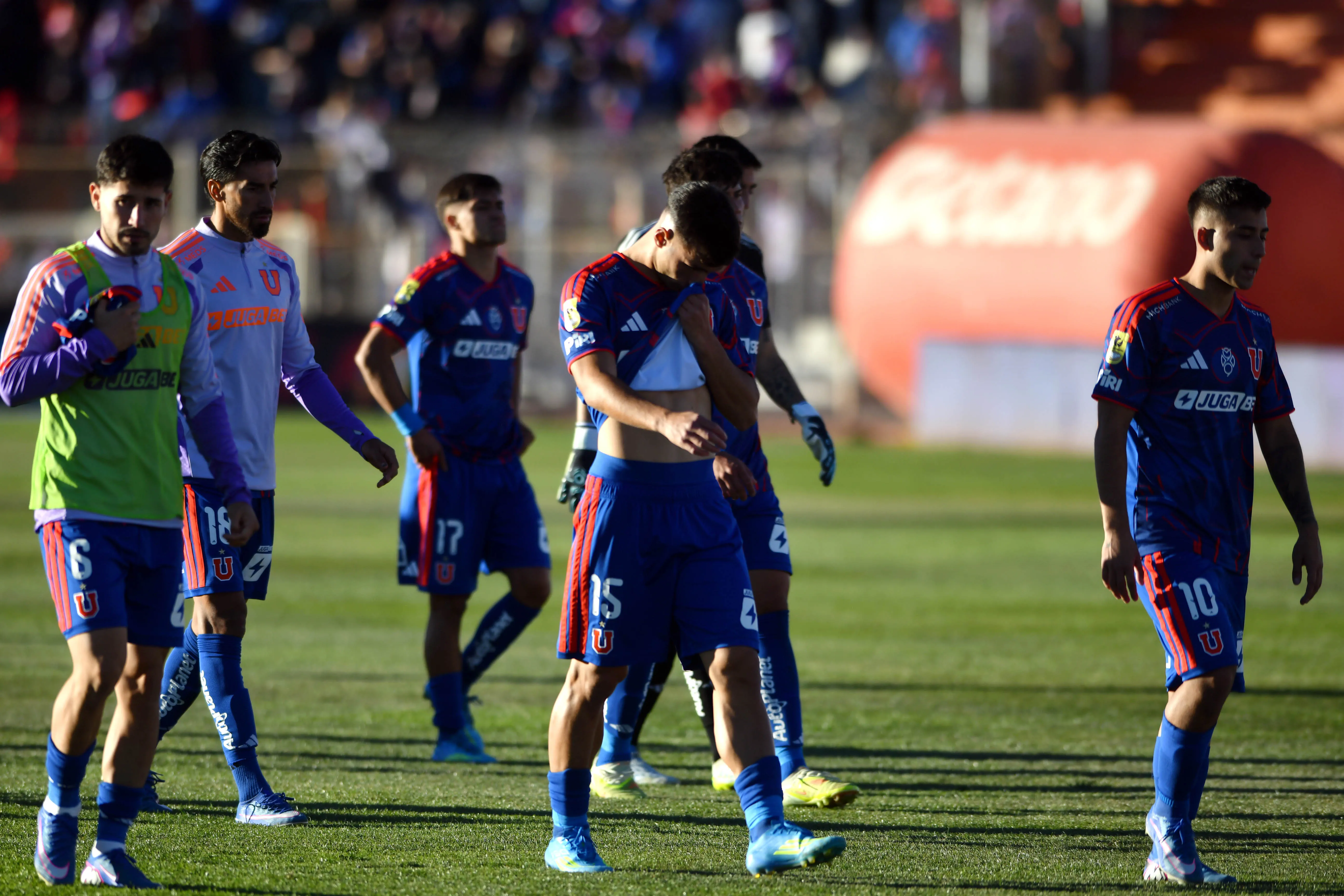 La U viene de perder por 1-0 ante Cobresal por la Liga de Primera. Foto: Alejandro Pizarro Ubilla/Photosport