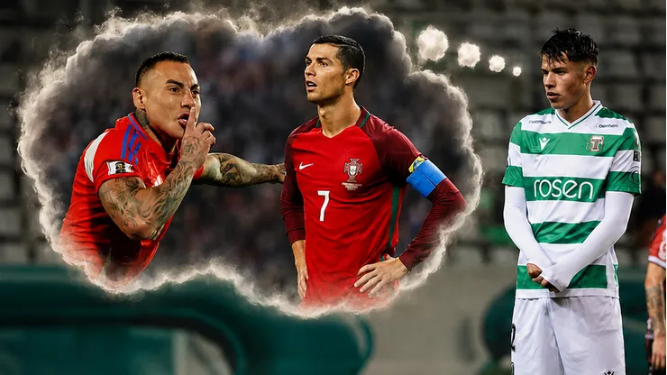 Eduardo Vargas y Cristiano Ronaldo son los referentes de Cristian Rocha.